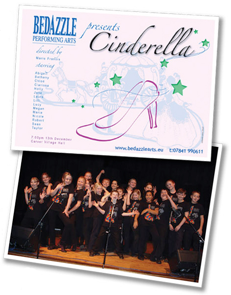 Cinderella performance and group show of the orchestra