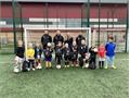 Warsop under-7s football squad celebrates new kit, thanks to Walfinch
